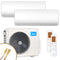 MIDEA Multisplit Klimaanlage | XTREME SAVE PRO | 2x2,6 kW | Quick-Connect