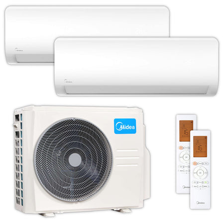 MIDEA | Wandgeräte-Set XTREME SAVE PRO | 2,6 kW + 2,6 kW