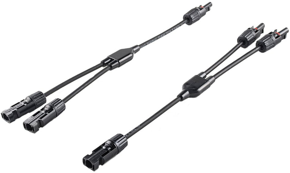 Y-Verbinder | 2-fach Abzweigbuchsen inkl. Kabelverlängerung