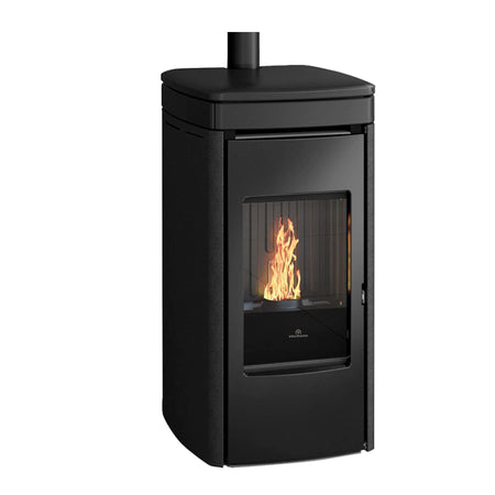 Edilkamin Pelletofen Yana 9+ Evo Keramik schwarz | klimaworld.com