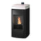 Edilkamin Pelletofen Yana | Keramik weiß | 6,9 kW