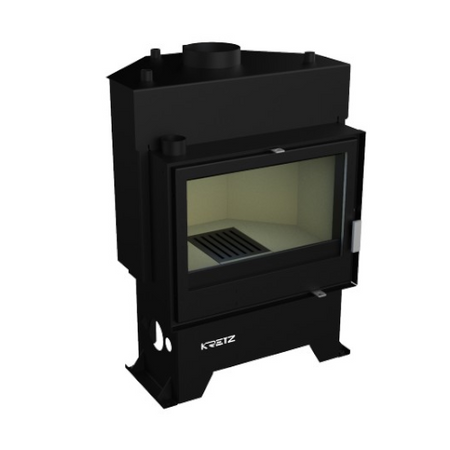 KRETZ | wassergeführter Kamineinsatz Z 103 V | Schamotte Box | 13,8 kW  ➔ www.klimaworld.com