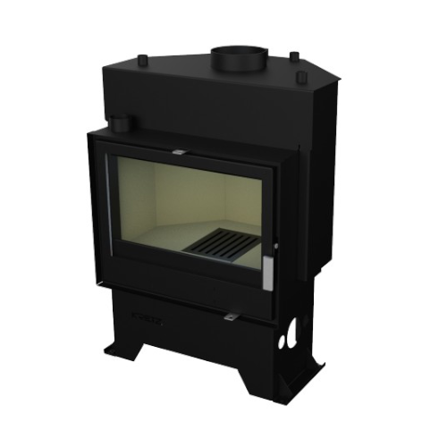 KRETZ | wassergeführter Kamineinsatz Z 103 V | Schamotte Box | 13,8 kW