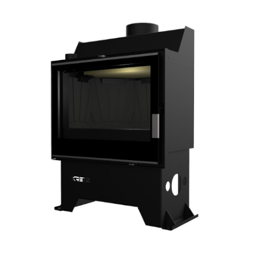 KRETZ | Kamineinsatz Z 303 S | Gusseisen-Box | Doppelglas | 10 kW