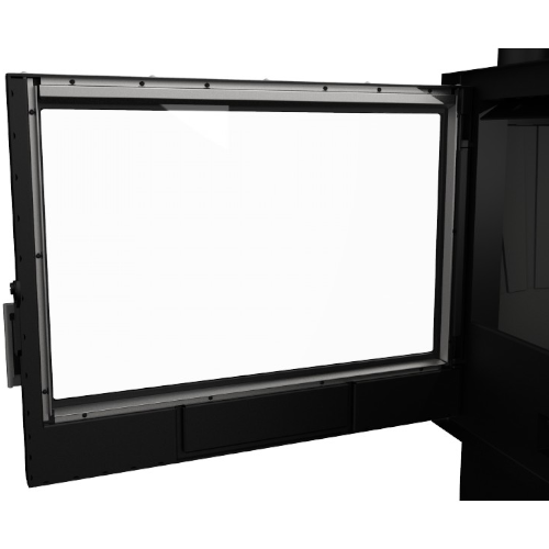 KRETZ | Kamineinsatz Z 303 S | Gusseisen-Box | Doppelglas | 10 kW - Ansicht Klapptür