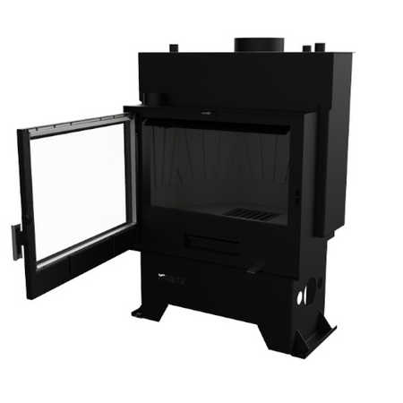 KRETZ | wassergeführter Kamineinsatz Z 303 V | Gusseisen Box | 13,8 kW - Klapptür