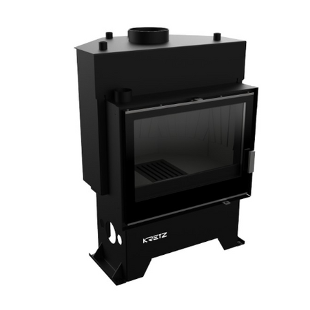 KRETZ | wassergeführter Kamineinsatz Z 303 VS | Doppelglas | 13,8 kW ➔ www.klimaworld.com