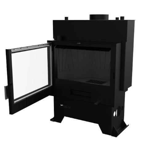 KRETZ | wassergeführter Kamineinsatz Z 303 VS | Doppelglas | 13,8 kW - Klapptür