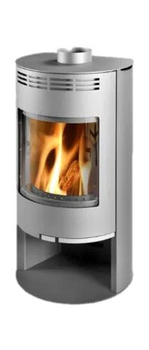 THORMA Kaminofen Zaragoza in STAHLGRAU | klimaworld