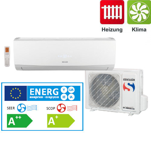 Klimaanlage Sinclair Monosplit Inverter System Zoom ASH-09AIZ 2,6kW