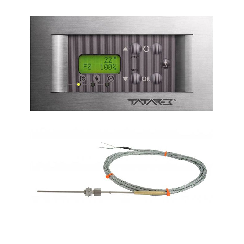 Tatarek Steuerung Luftkamine RT-08 SAC TD Titanium mit Temperaturfühler