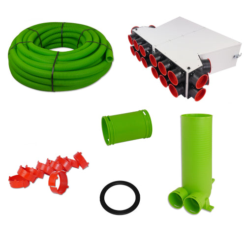 Wolf Zubehörpaket Rohbau für CWL-F-150 DN125
