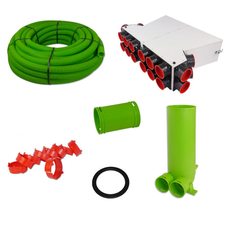 Wolf Zubehörpaket Rohbau für CWL-F-150 DN125