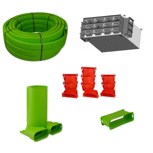 Wolf Zubehörpaket Rohbau für CWL-F-300 DN160