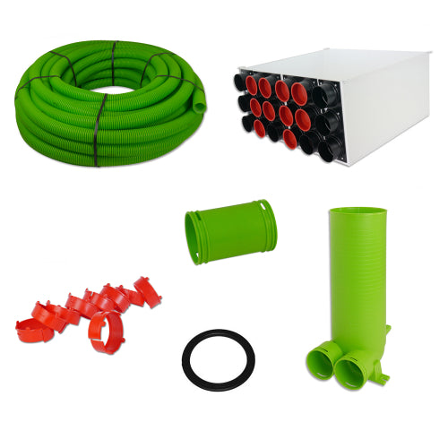 Wolf Zubehörpaket Rohbau für CWL-F-300 DN160