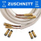 Quick-Connect Isoliertes Kupferrohr mit Schnellkupplungen 3/8x5/8 Zoll Zuschnitt