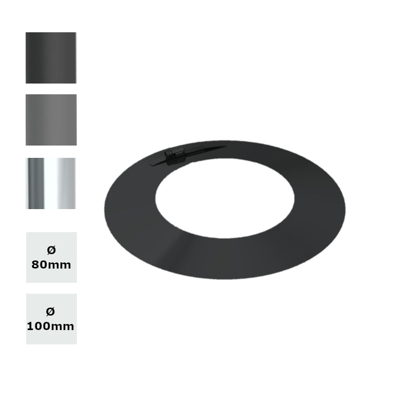 Jeremias | PELLET-LINE | Pelletofenrohr | Wandrosette