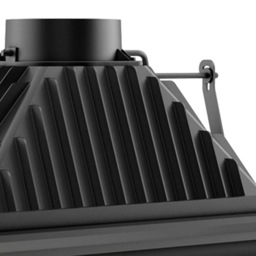 Kratki Kamineinsatz ZUZIA ECO Detail | klimaworld.com